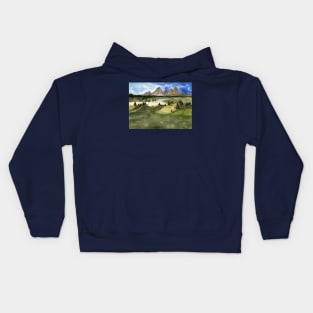 beautiful landscape Kids Hoodie